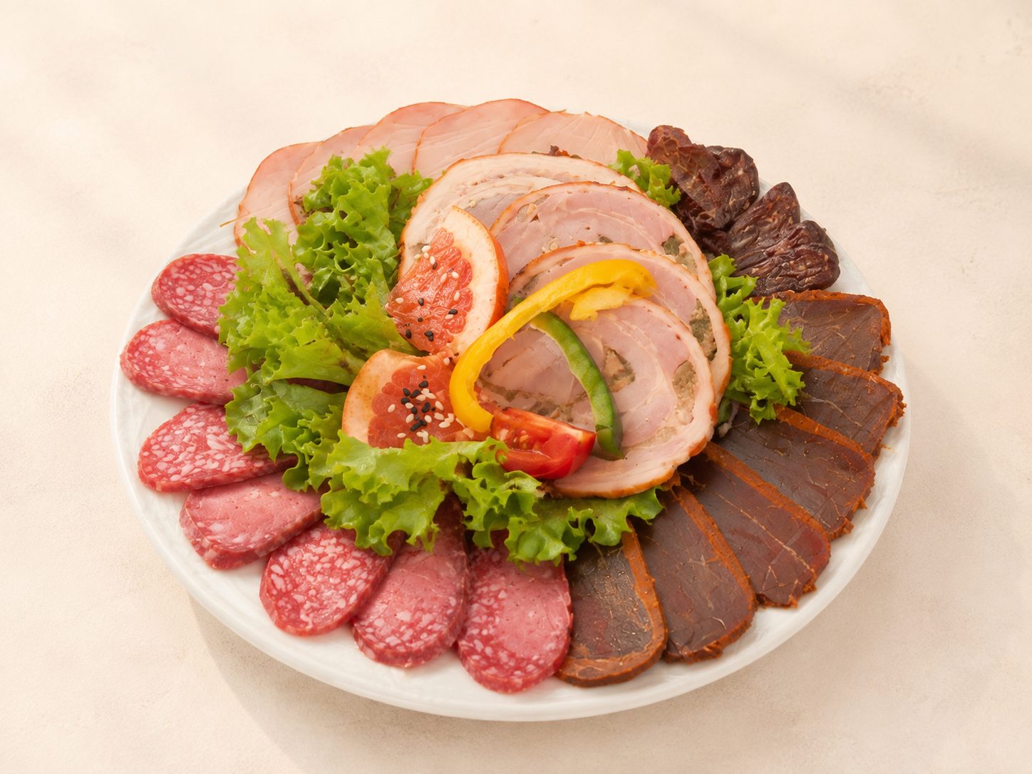 Cold cuts platter